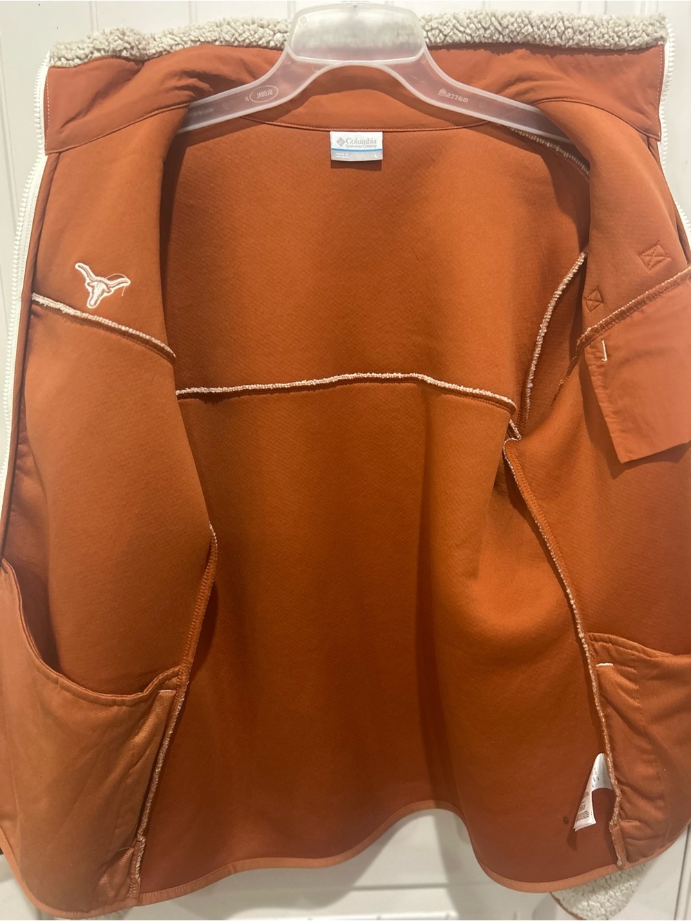 University of Texas Longhorns Sherpa Columbia Jacket - Picture 6 of 8